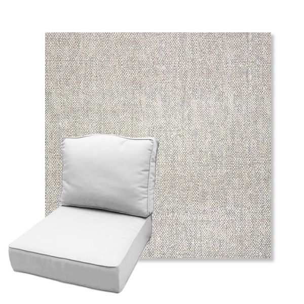 Picture of Chartres Silk | Estate Back Deep Seating Outdoor Cushions - Sunbrella© Fabric