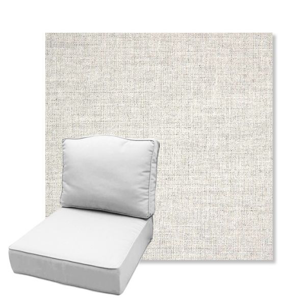 Picture of Crush Cloud | Estate Back Deep Seating Outdoor Cushions - Sunbrella© Fabric