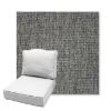 Picture of Crush Pewter | Estate Back Deep Seating Outdoor Cushions - Sunbrella© Fabric
