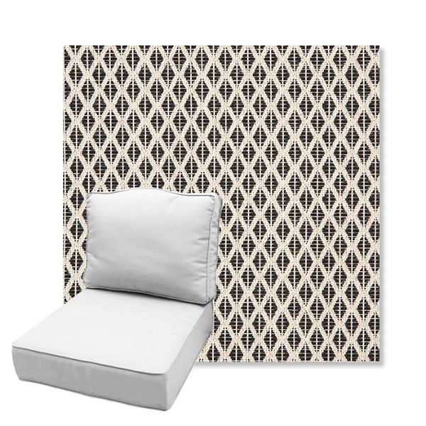 Picture of Detail Classic | Estate Back Deep Seating Outdoor Cushions - Sunbrella© Fabric