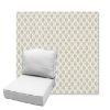 Picture of Detail Linen | Estate Back Deep Seating Outdoor Cushions - Sunbrella© Fabric