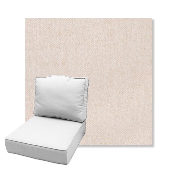 Picture of Dither Antique | Estate Back Deep Seating Outdoor Cushions - Sunbrella© Fabric