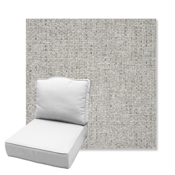 Picture of Dumont Dove | Estate Back Deep Seating Outdoor Cushions - Sunbrella© Fabric