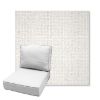 Picture of Dumont Snow | Estate Back Deep Seating Outdoor Cushions - Sunbrella© Fabric