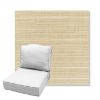 Picture of Dupione Sand | Estate Back Deep Seating Outdoor Cushions - Sunbrella© Fabric