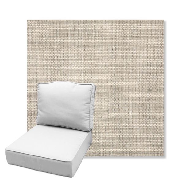 Picture of Echo Ash | Estate Back Deep Seating Outdoor Cushions - Sunbrella© Fabric