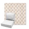 Picture of Etched Angles Congnac | Estate Back Deep Seating Outdoor Cushions - Sunbrella© Fabric