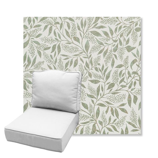 Picture of Exquisite Aloe | Estate Back Deep Seating Outdoor Cushions - Sunbrella© Fabric