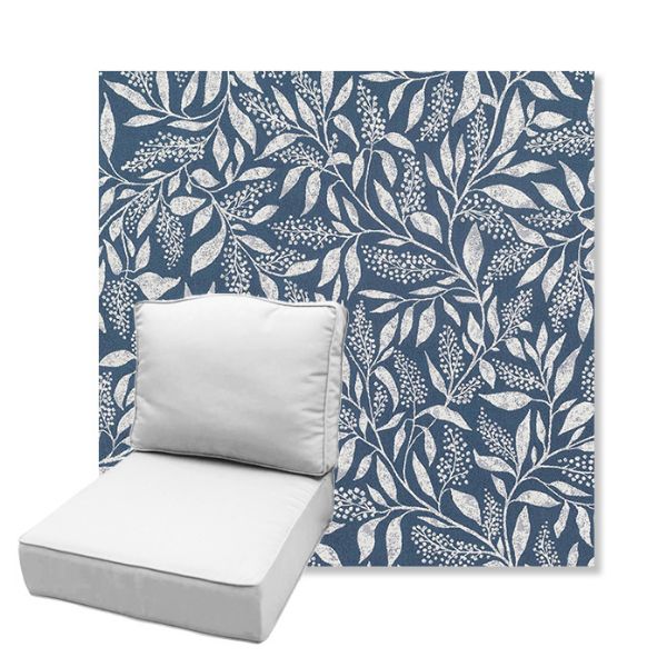 Picture of Exquisite Indigo | Estate Back Deep Seating Outdoor Cushions - Sunbrella© Fabric