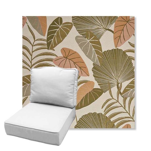 Picture of Fernie Mimosa | Estate Back Deep Seating Outdoor Cushions - Sunbrella© Fabric