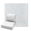 Picture of Frond Sky | Estate Back Deep Seating Outdoor Cushions - Sunbrella© Fabric