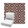 Picture of Hoopla Black Cherry | Estate Back Deep Seating Outdoor Cushions - Sunbrella© Fabric