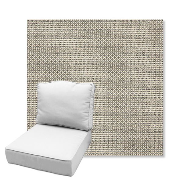 Picture of Hybrid Smoke | Estate Back Deep Seating Outdoor Cushions - Sunbrella© Fabric