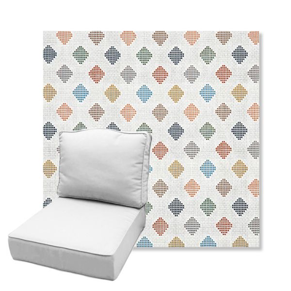 Picture of Infused Gem | Estate Back Deep Seating Outdoor Cushions - Sunbrella© Fabric