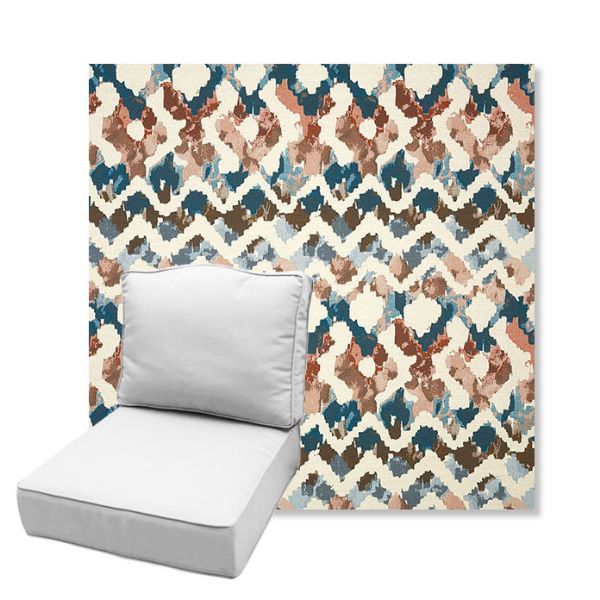 Picture of Inga Boho | Estate Back Deep Seating Outdoor Cushions - Sunbrella© Fabric