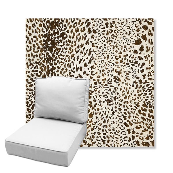Picture of Instinct Espresso | Estate Back Deep Seating Outdoor Cushions - Sunbrella© Fabric