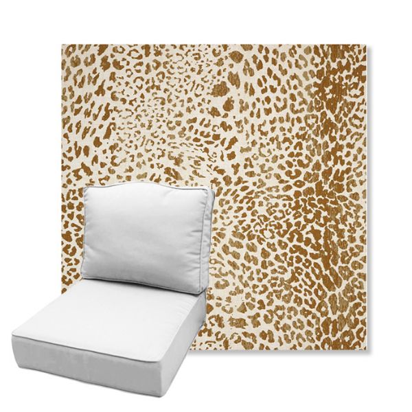 Picture of Instinct Toffee | Estate Back Deep Seating Outdoor Cushions - Sunbrella© Fabric