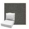 Picture of Kudos Carbon | Estate Back Deep Seating Outdoor Cushions - Sunbrella© Fabric