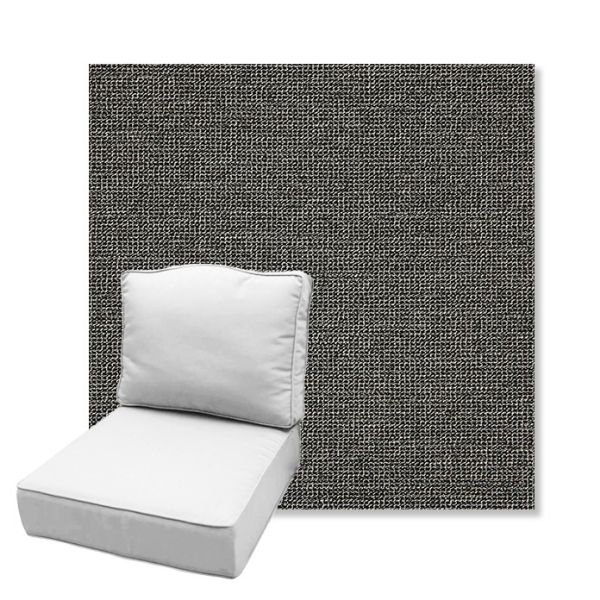Picture of Kudos Carbon | Estate Back Deep Seating Outdoor Cushions - Sunbrella© Fabric