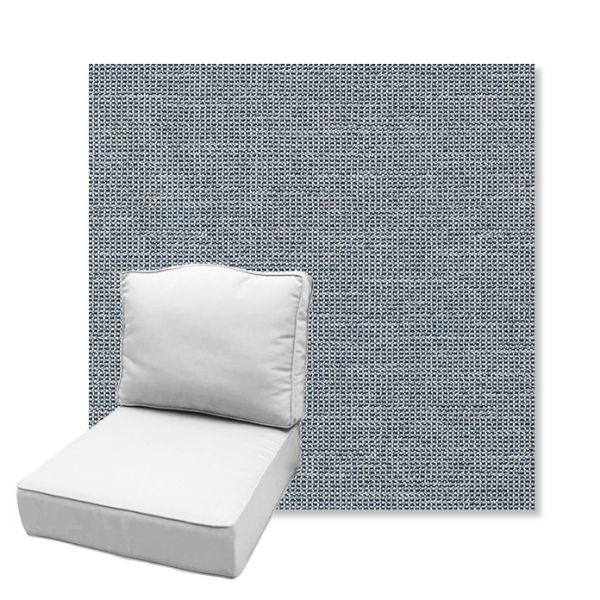 Picture of Kudos Denim Wash | Estate Back Deep Seating Outdoor Cushions - Sunbrella© Fabric