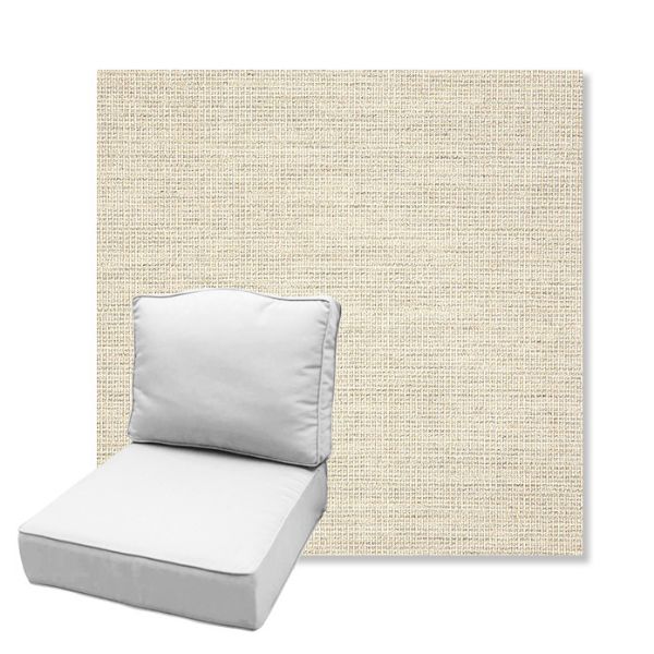 Picture of Kudos Mortar | Estate Back Deep Seating Outdoor Cushions - Sunbrella© Fabric