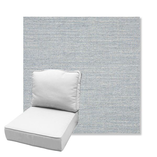 Picture of Kudos Saltwater | Estate Back Deep Seating Outdoor Cushions - Sunbrella© Fabric
