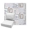 Picture of Labyrinth Cloud | Estate Back Deep Seating Outdoor Cushions - Sunbrella© Fabric