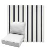 Picture of Lido Indigo | Estate Back Deep Seating Outdoor Cushions - Sunbrella© Fabric