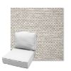 Picture of Litchfield Fog | Estate Back Deep Seating Outdoor Cushions - Sunbrella© Fabric