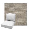 Picture of Litchfield Pebble | Estate Back Deep Seating Outdoor Cushions - Sunbrella© Fabric