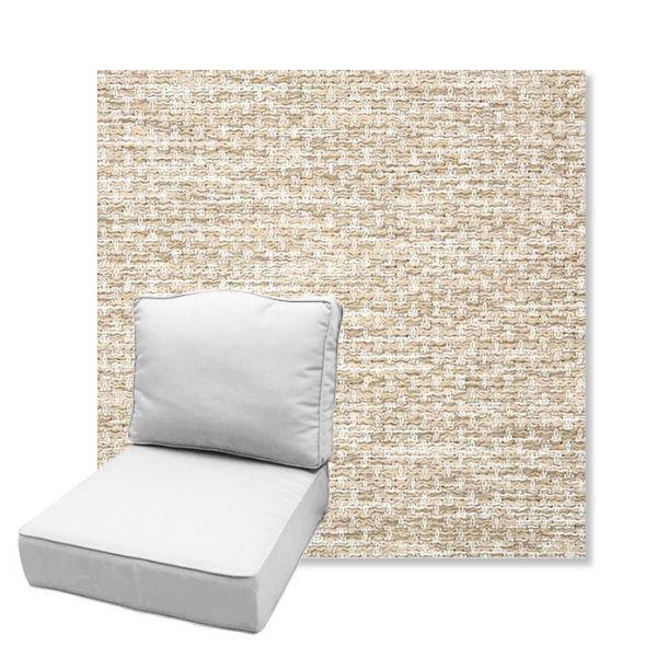 Picture of Litchfield Sand | Estate Back Deep Seating Outdoor Cushions - Sunbrella© Fabric