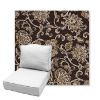 Picture of Martha Floral Garden Path | Estate Back Deep Seating Outdoor Cushions - Sunbrella© Fabric