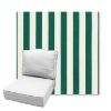 Picture of Mason Forest Green | Estate Back Deep Seating Outdoor Cushions - Sunbrella© Fabric