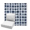 Picture of Midori Indigo | Estate Back Deep Seating Outdoor Cushions - Sunbrella© Fabric