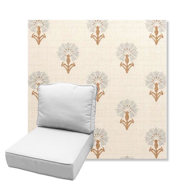 Picture of Mira Chai | Estate Back Deep Seating Outdoor Cushions - Sunbrella© Fabric