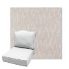 Picture of Mountains Snow | Estate Back Deep Seating Outdoor Cushions - Sunbrella© Fabric
