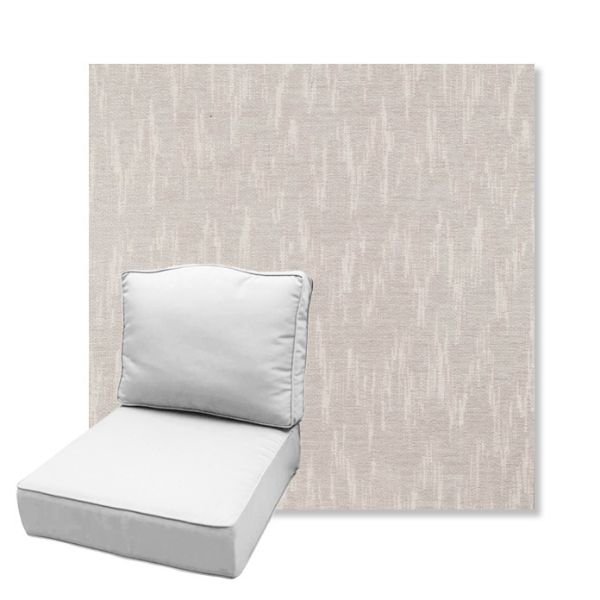 Picture of Mountains Snow | Estate Back Deep Seating Outdoor Cushions - Sunbrella© Fabric