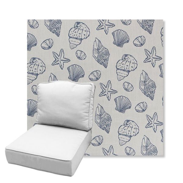 Picture of Nantucket Atlantis | Estate Back Deep Seating Outdoor Cushions - Sunbrella© Fabric