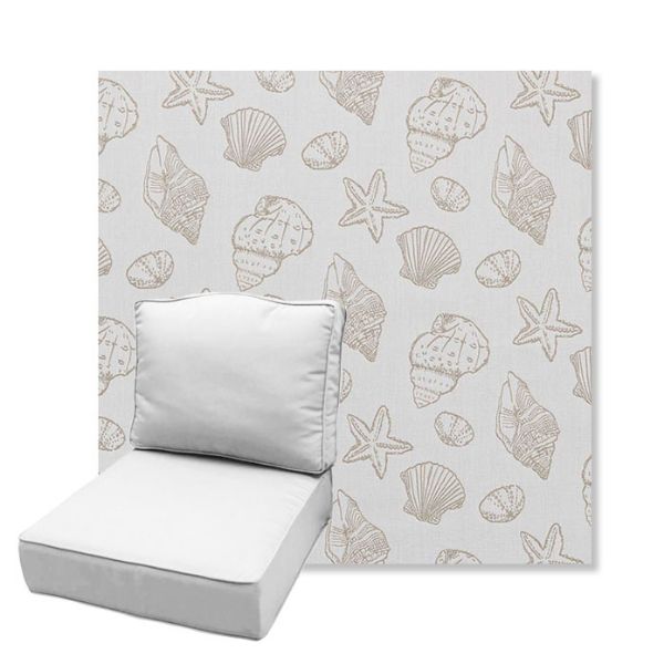 Picture of Nantucket Suntan | Estate Back Deep Seating Outdoor Cushions - Sunbrella© Fabric