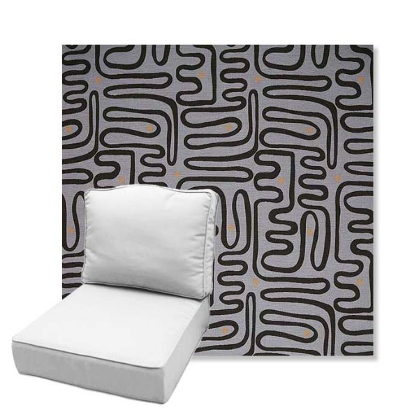 Picture of Nema Moonlight | Estate Back Deep Seating Outdoor Cushions - Sunbrella© Fabric