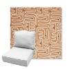 Picture of Nema Peachwood | Estate Back Deep Seating Outdoor Cushions - Sunbrella© Fabric