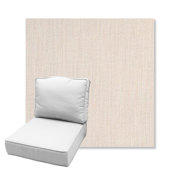 Picture of Nova Glimmer | Estate Back Deep Seating Outdoor Cushions - Sunbrella© Fabric