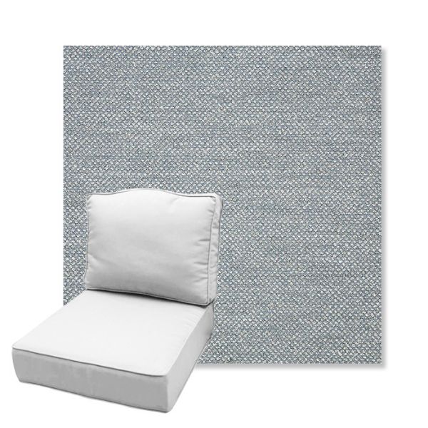 Picture of Nurture Haze | Estate Back Deep Seating Outdoor Cushions - Sunbrella© Fabric