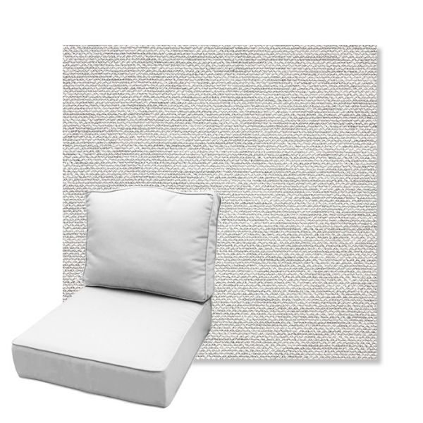 Picture of Nurture Pebble | Estate Back Deep Seating Outdoor Cushions - Sunbrella© Fabric