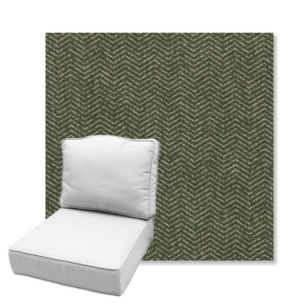 Picture of Odette Fern | Estate Back Deep Seating Outdoor Cushions - Sunbrella© Fabric