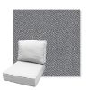 Picture of Odette Slate | Estate Back Deep Seating Outdoor Cushions - Sunbrella© Fabric