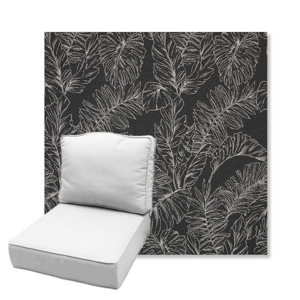 Picture of Palma Shadow | Estate Back Deep Seating Outdoor Cushions - Sunbrella© Fabric