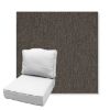Picture of Pashmina Coal | Estate Back Deep Seating Outdoor Cushions - Sunbrella© Fabric