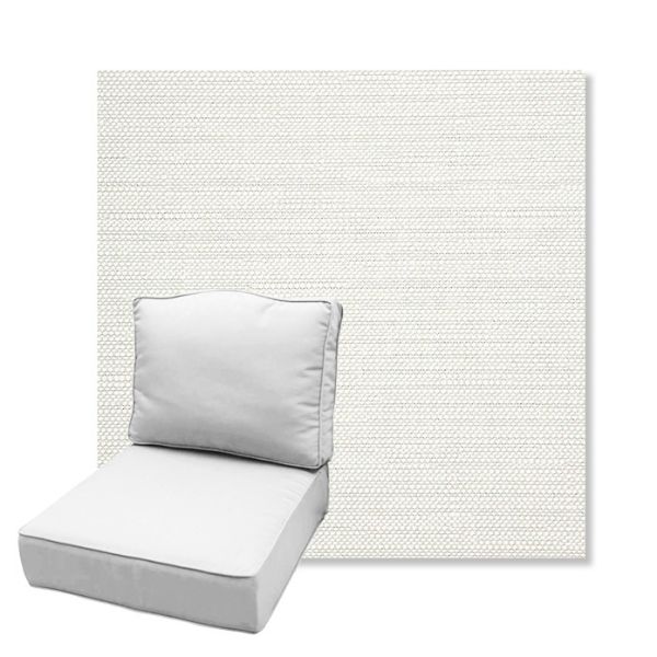 Picture of Piazza Cloud | Estate Back Deep Seating Outdoor Cushions - Sunbrella© Fabric