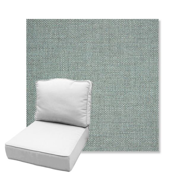 Picture of Piazza Mist | Estate Back Deep Seating Outdoor Cushions - Sunbrella© Fabric